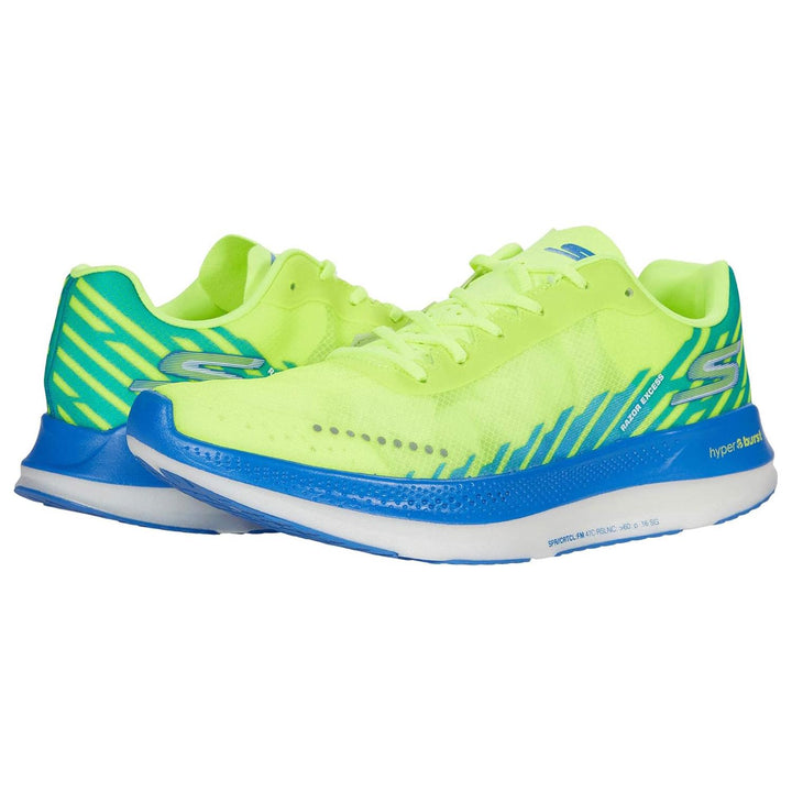 Men's Wide Fit Skechers Go Run Razor Excess Sports Sneakers
