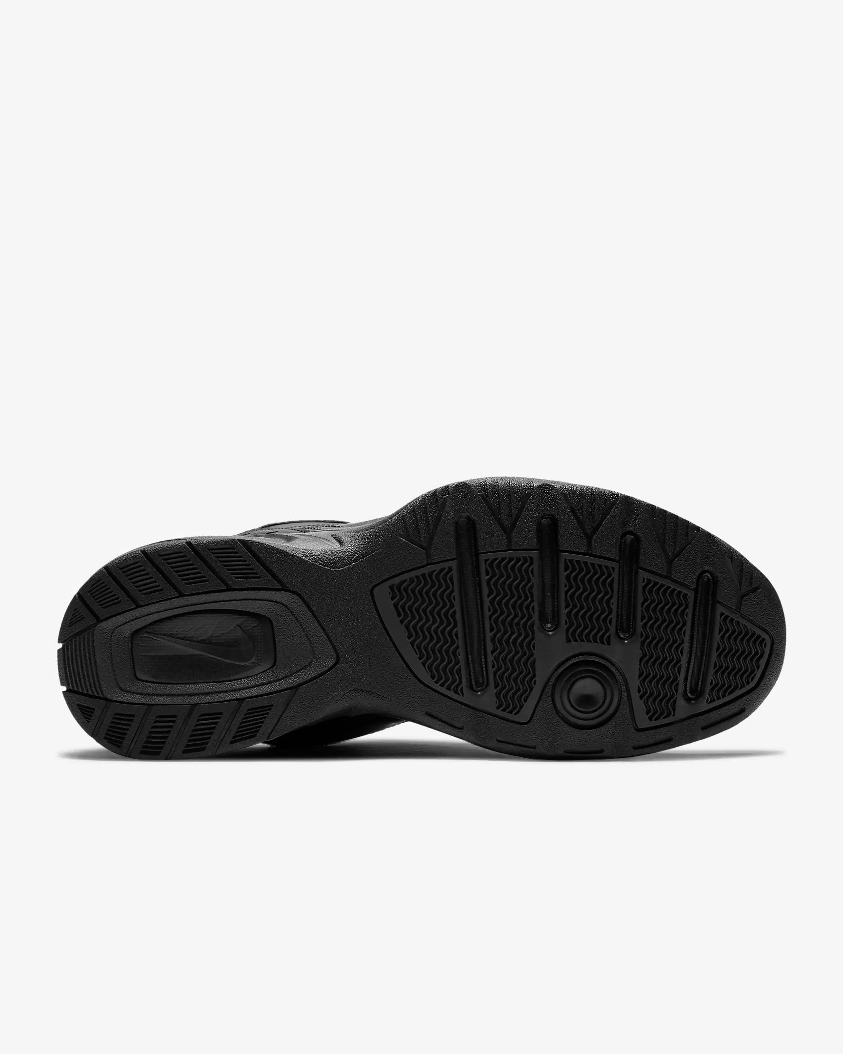 nike air monarch black cement