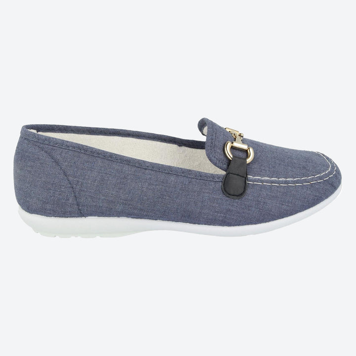 Womens Wide Fit DB Alpha Canvas Shoes