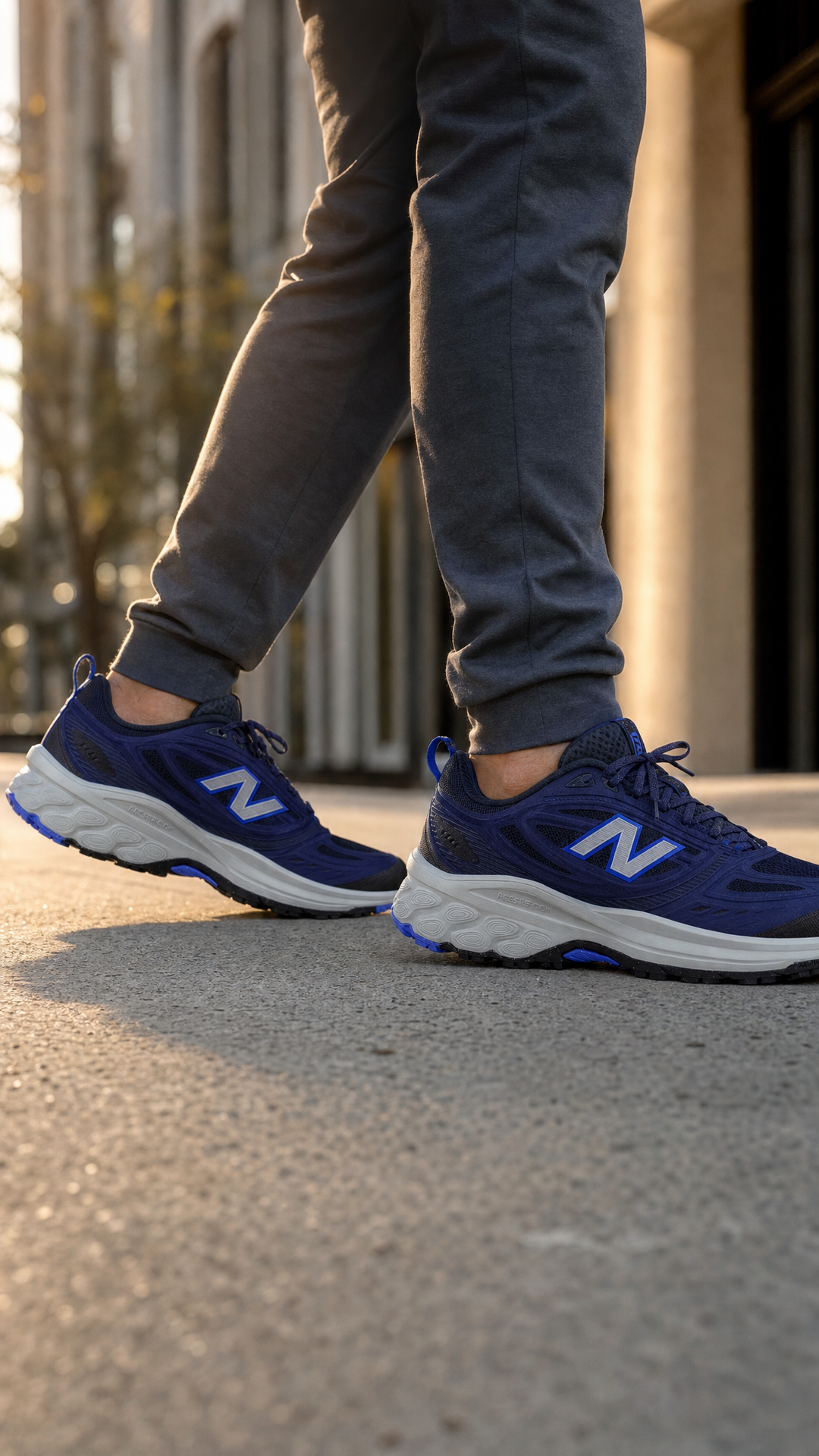 Mens Wide Fit New Balance M410 Walking/Trail Sneakers - Fresh Foam