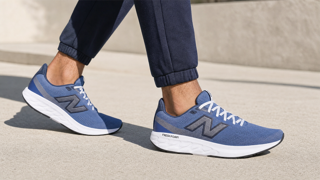Men's Wide Fit New Balance M52028X Walking/Running Sneakers - Fresh Foam