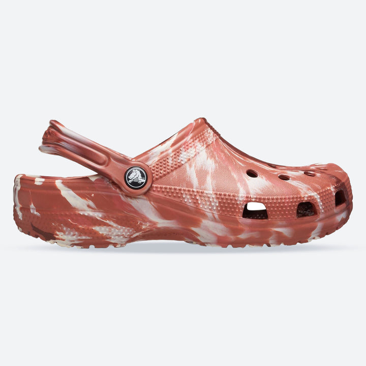 Unisex Wide Fit Crocs 206867 Marble Sandals