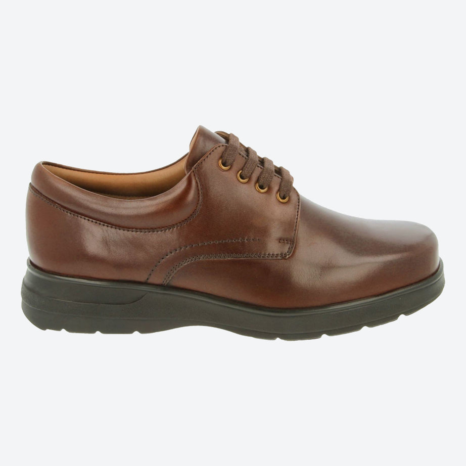 Mens Wide Fit DB Bob Lace Up Luxury Shoes