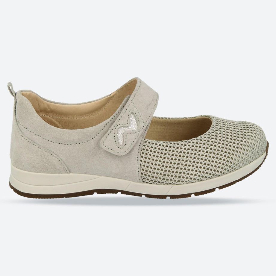 Womens Wide Fit DB Hawaii Canvas Shoes