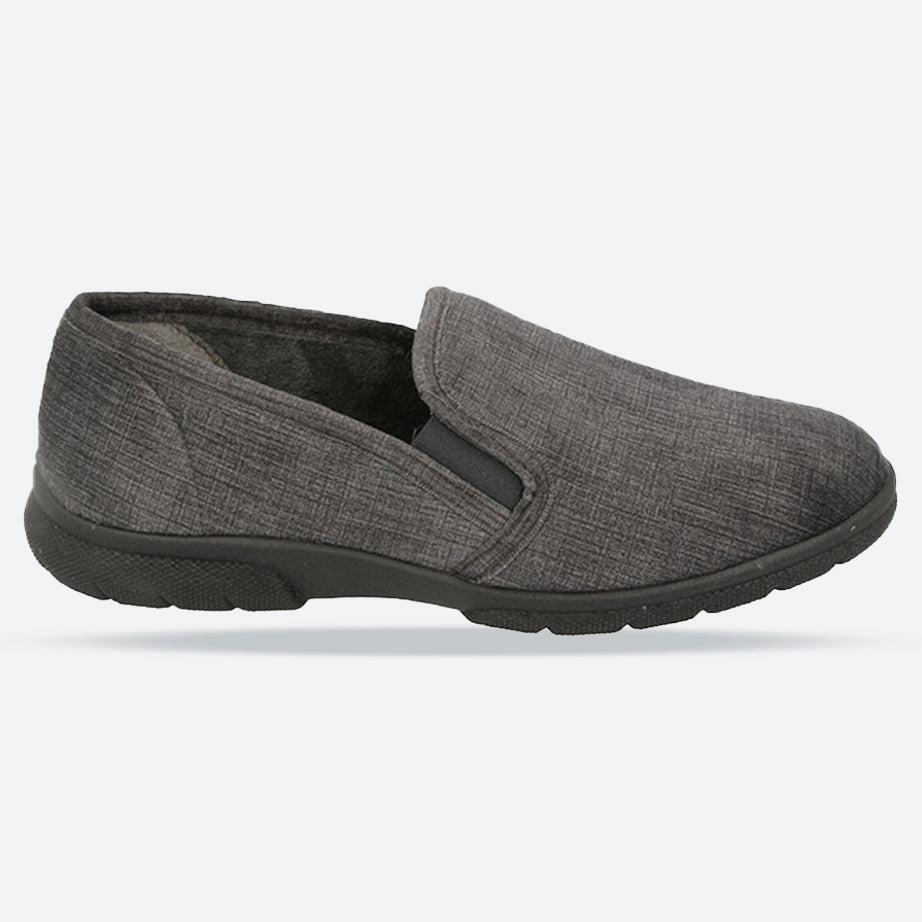 Mens Wide Fit DB Kendal Slip On Slippers