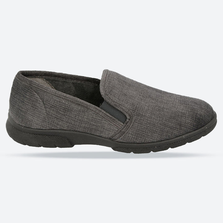 Mens Wide Fit DB Kendal Slip On Slippers