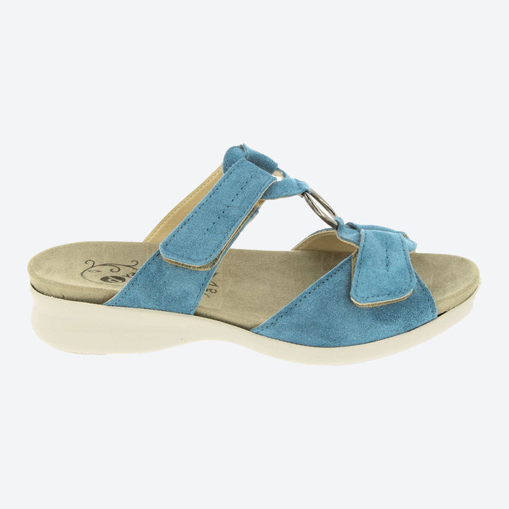 Womens Wide Fit DB Scooter Mule Sandals