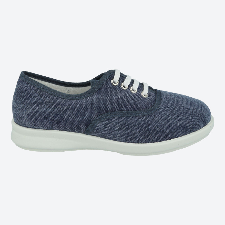 Womens Wide Fit DB Tara Canvas