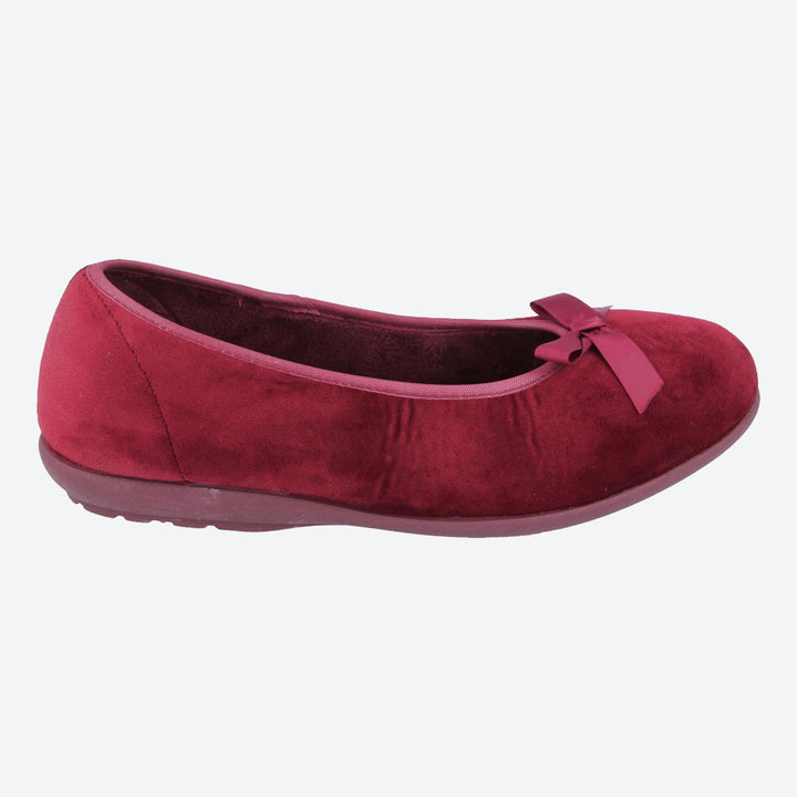 Womens Wide Fit DB Thetford Slippers