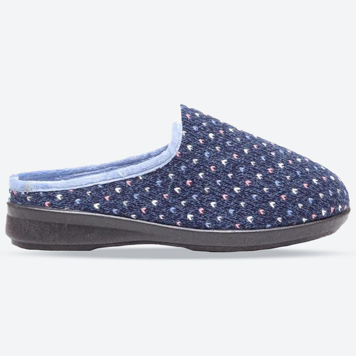 Womens Wide Fit DB Welney Mule Slippers