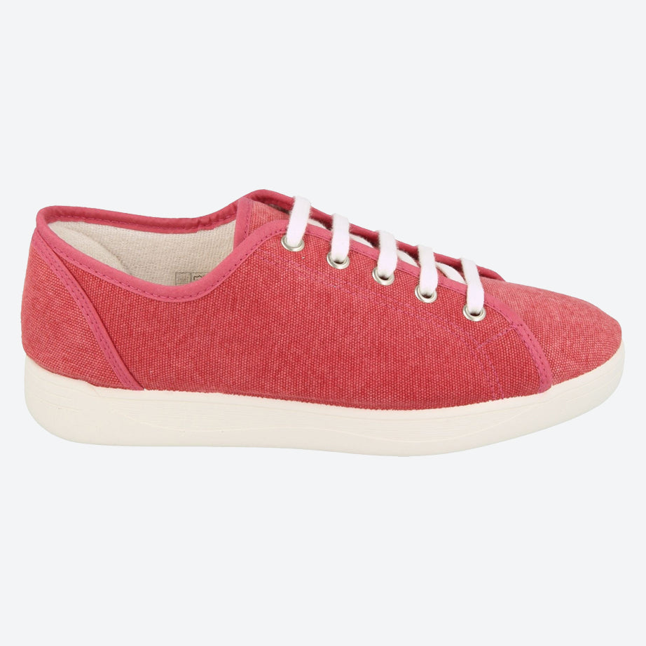 Womens Wide Fit DB Yoko Canvas