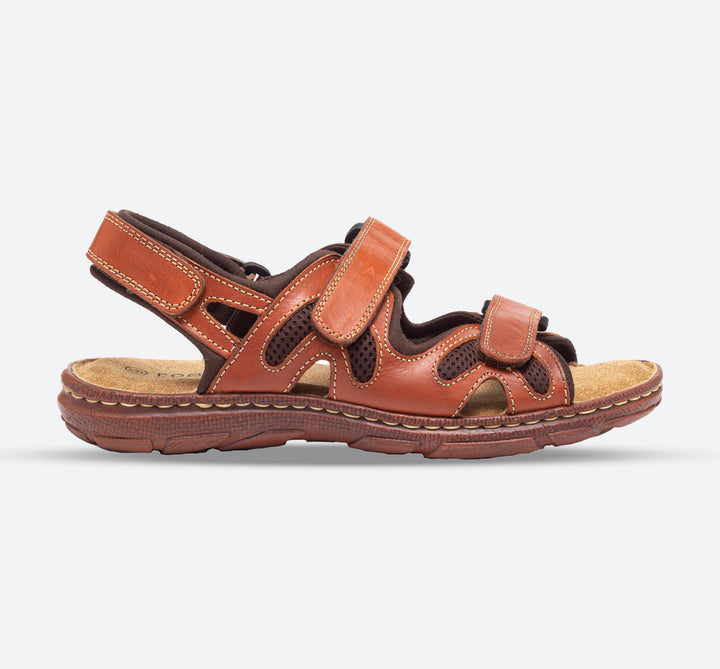 Mens Wide Fit Roamers M168B Sandals