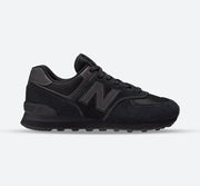 Men's Wide Fit New Balance  ML574EVE Running Sneakers - Exclusive - Black
