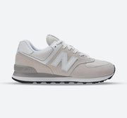 Men's Wide Fit New Balance  ML574EVW Running Trainers - Exclusive - Nimbus Cloud/White