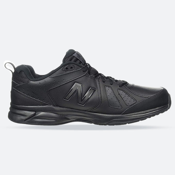 Womens Wide Fit New Balance MX624AB5 Black Sneakers