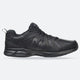 Womens Wide Fit New Balance MX624AB5 Black Sneakers