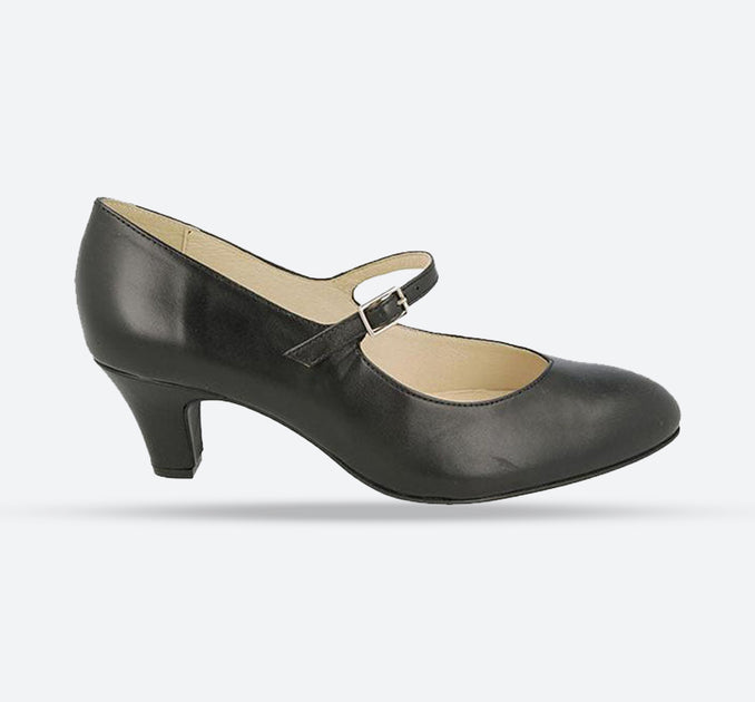 mid heel wide fit shoes