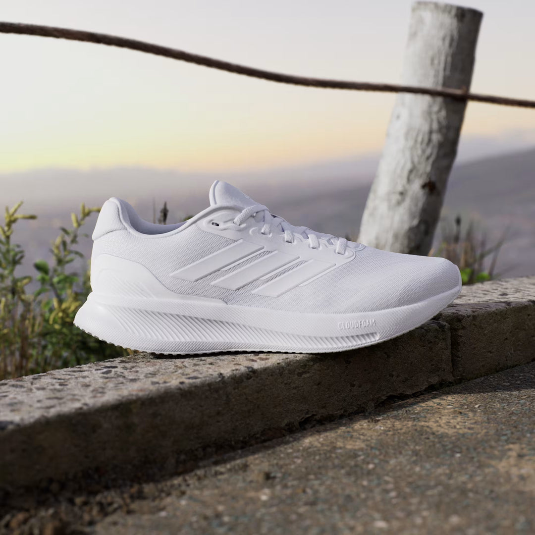 Men's Wide Fit adidas Runfalcon 5 Walking/Running Sneakers, Black/White / 11.5 / 2E Men's Wide Fit adidas Runfalcon 5 Walking/Running Sneakers, Black/White / 11.5 / 2E