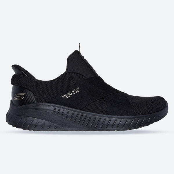 ぶー Women's Wide Fit Skechers 117505 Slip-ins Bobs Sport Squad Chaos