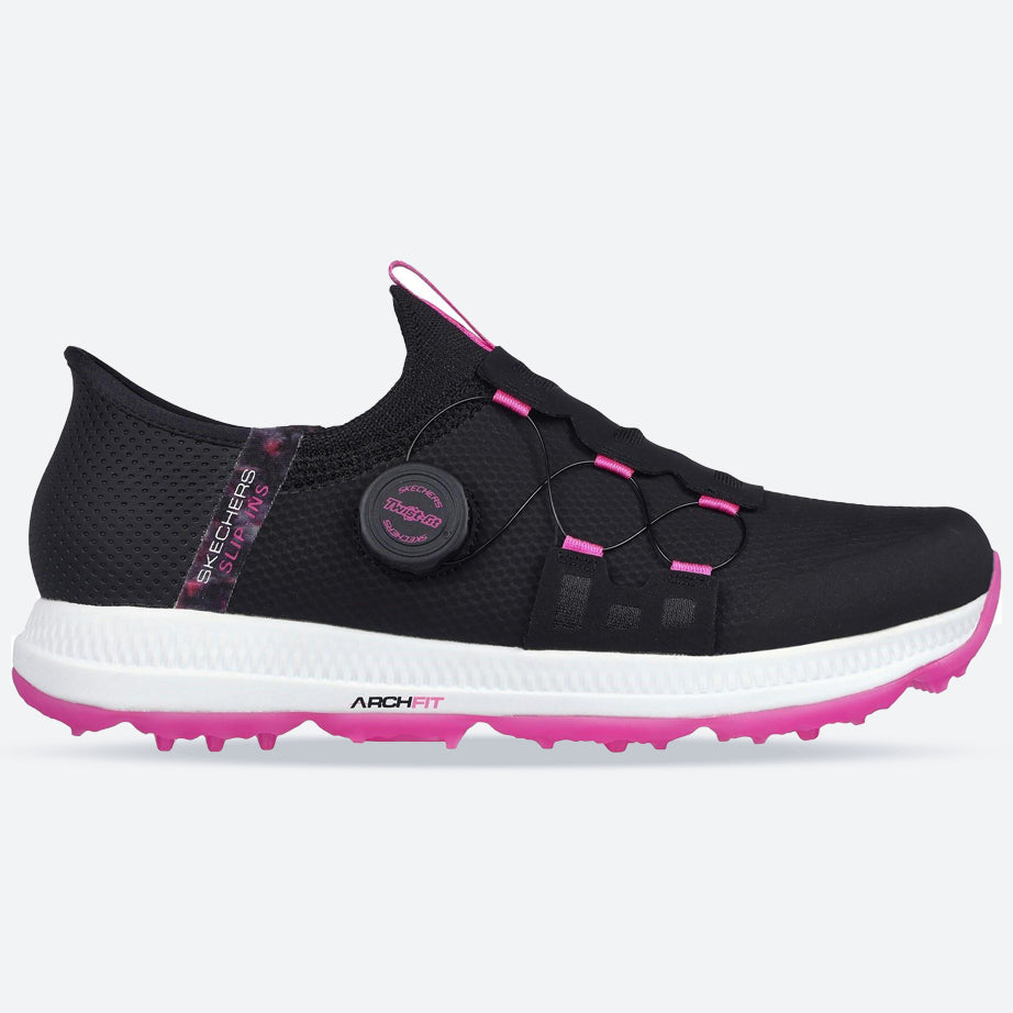 Women's Wide Fit Skechers 123062 Slip-ins Waterproof Go Golf Elite 5 Sneakers