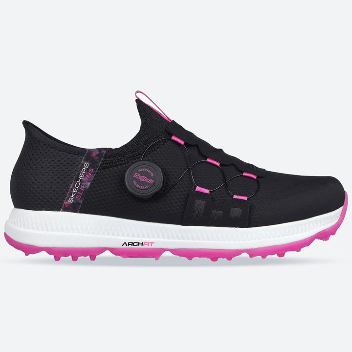 Women's Wide Fit Skechers 123062 Slip-ins Waterproof Go Golf Elite 5 Sneakers