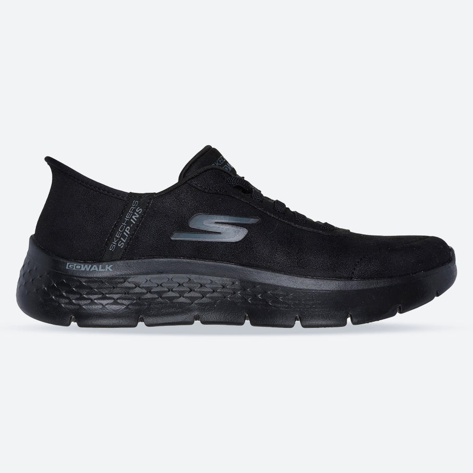 Women's Wide Fit Skechers 124837 Slip-ins Go Walk Flex Mali Sneakers