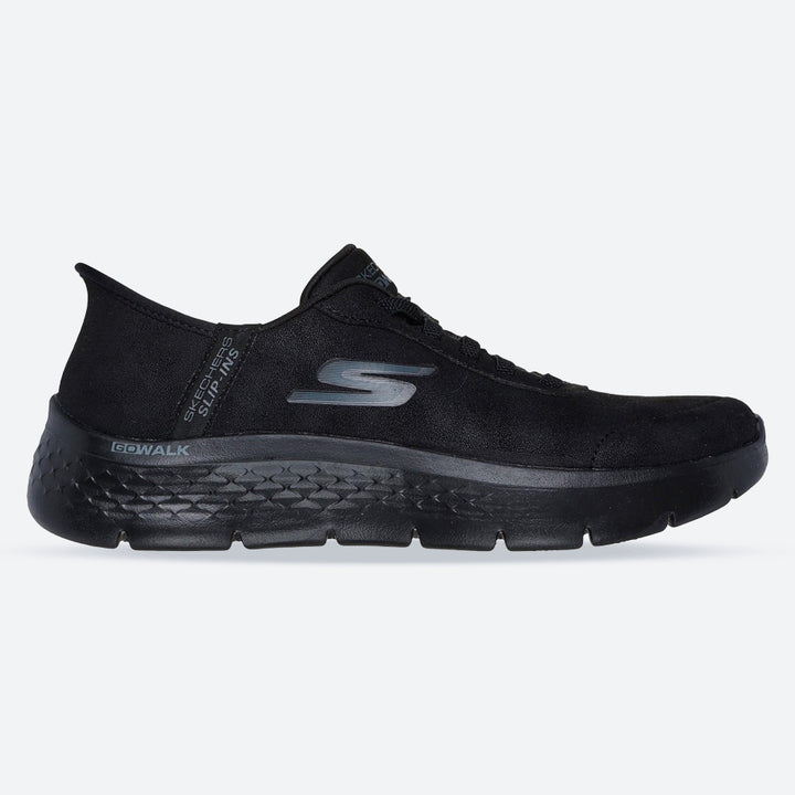 Women's Wide Fit Skechers 124837 Slip-ins Go Walk Flex Mali Sneakers