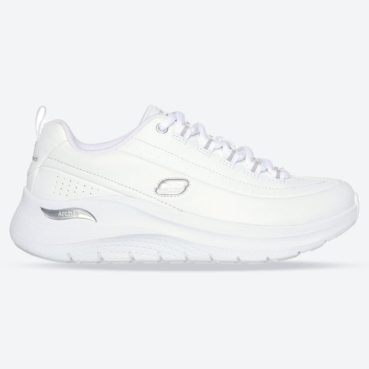 Women's Wide Fit Skechers 150061 Arch Fit 2.0 Star Bound Sneakers