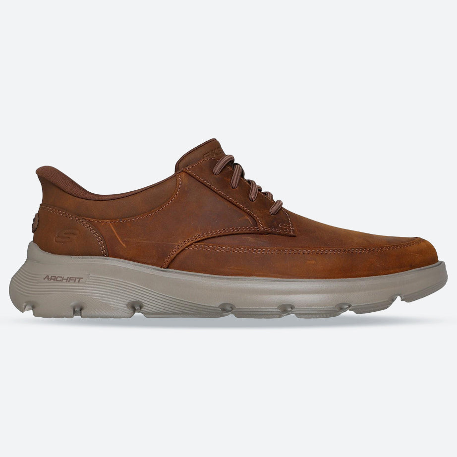 skechers relaxed fit dress shoes Skechers Men's Slip-ins Relaxed Fit: Caswell - Frantone Loafer Shoes | Size 8.0 | Black