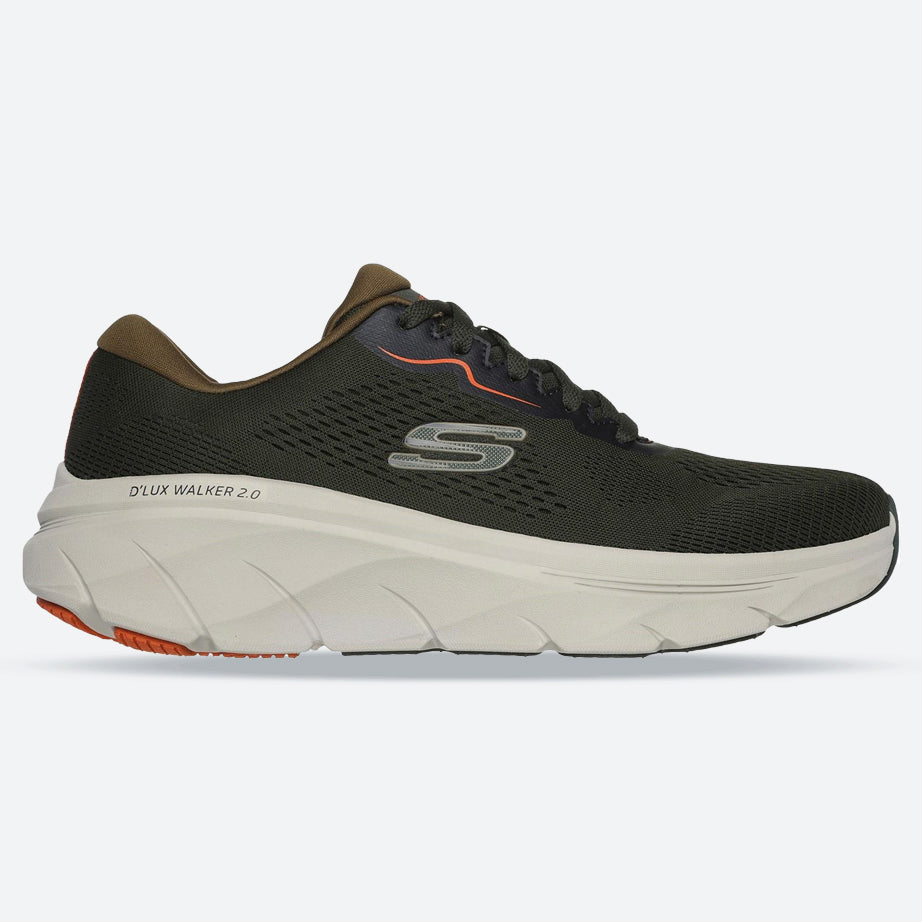 AK☆ Men's Wide Fit Skechers 232714 D'lux Walker 2.0 Swave Sneakers