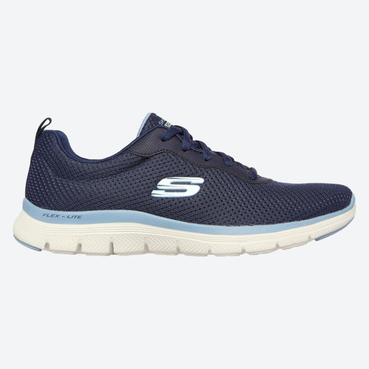 Womens Wide Fit Skechers Flex Appeal 4.0 - 149303 Walking Sneakers