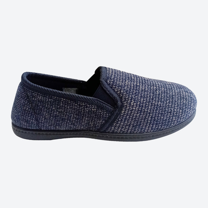 Mens Albert Wide Fit Slip On House Slippers