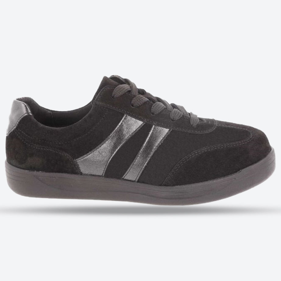 Women's Wide Fit DB Hannah Lace Up Sneakers
