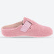 Women's Wide Fit DB Gill Buckle Mule Slippers