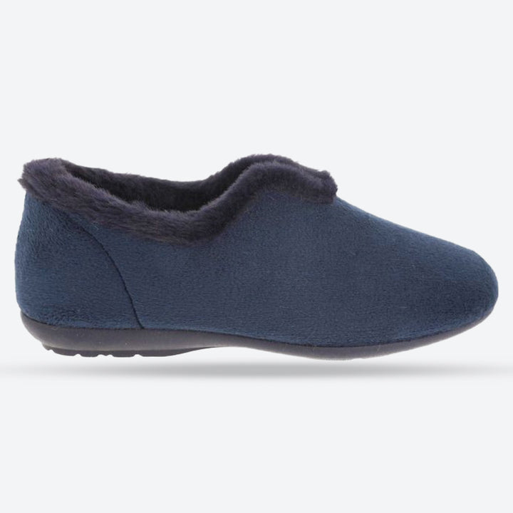 Women's Wide Fit DB Faye Slip on Slippers