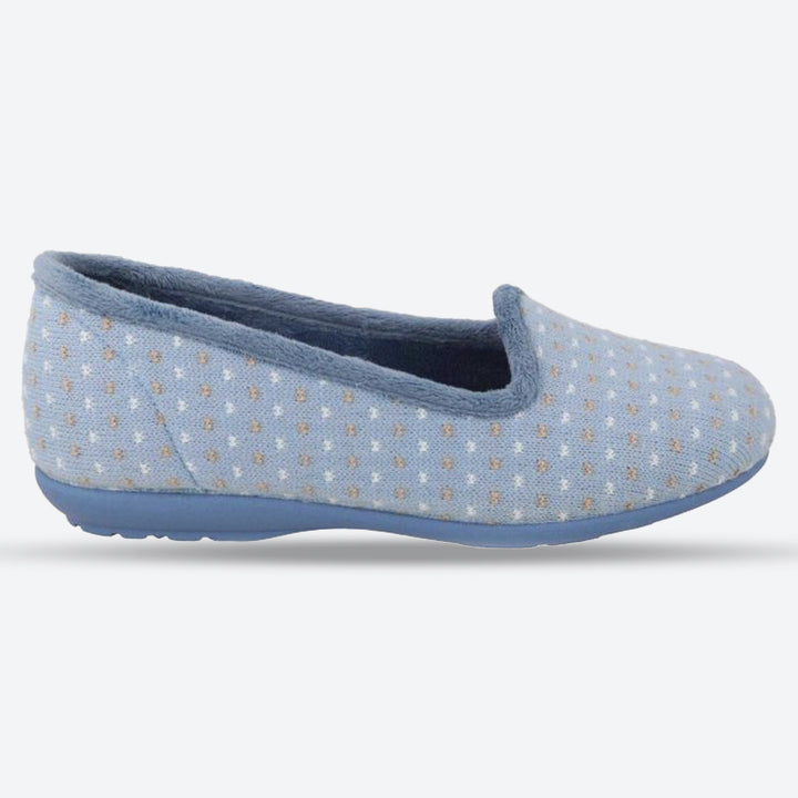 Women's Wide Fit DB Lacey Slip-on Slippers