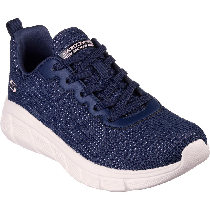Women's Wide Fit Skechers 117346 Bobs Sport B Flex Visionary Essence Sneakers