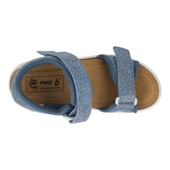 Women's Wide Fit DB Teal Sandals