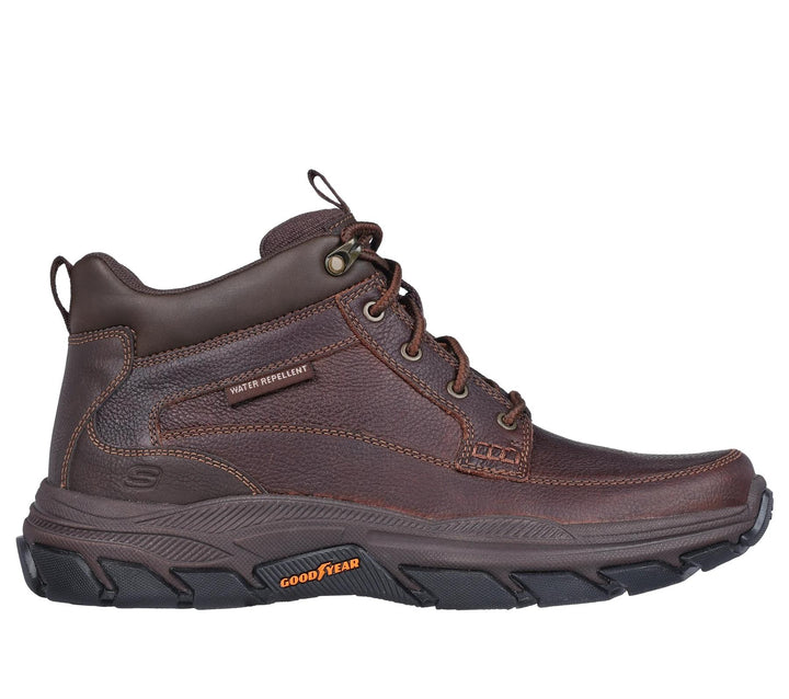 Men's Relaxed Fit Skechers 204454WW Respected Boswell Waterproof Boots