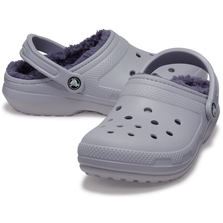 Women's Wide Fit Crocs 203591 Classic Lined Clog Sandals