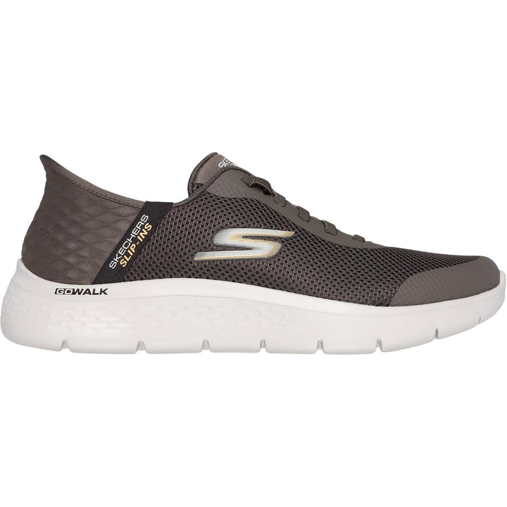 Men's Wide Fit Skechers 216324 Slip-ins Go Walk Flex Hands Up Sneakers