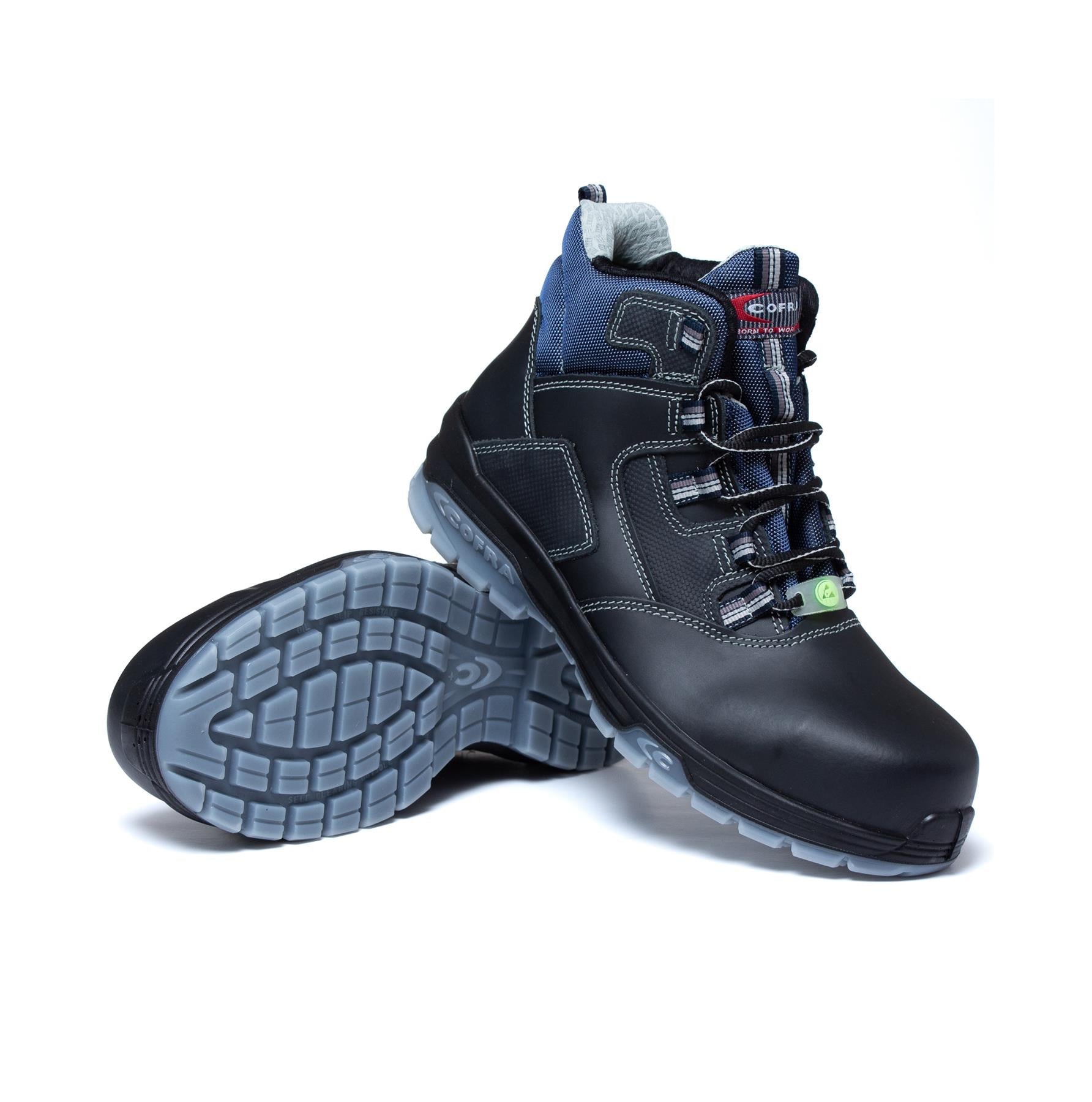 Mens Wide Fit Cofra FUNK Safety Boots Cofra Wide Fit Shoes Wide Fit Shoes US