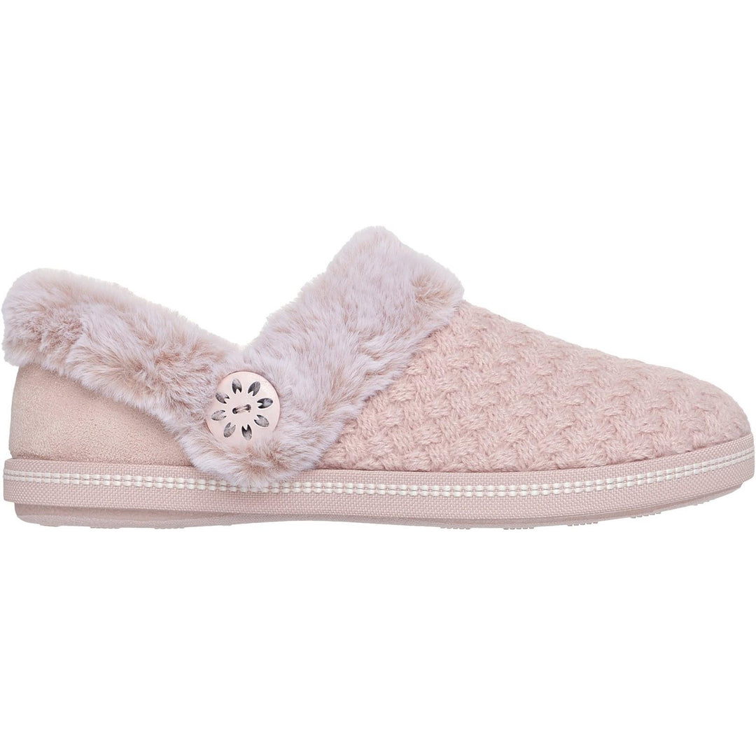 Women's Wide Fit Skechers 169041 Cozy Campfire Frosty Promise Slippers