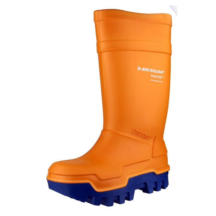 Men's Wide Fit Dunlop Purofort Thermo Full Safety Wellington Boots