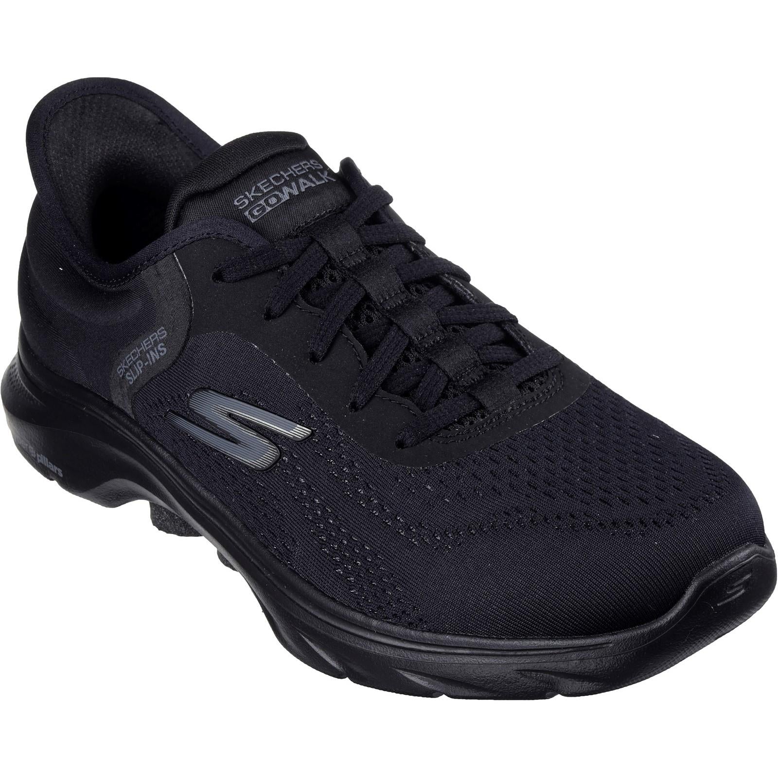 Emudan ページ Women's Wide Fit Skechers 125233 Slip-ins Go Walk 7 Valin Sneakers