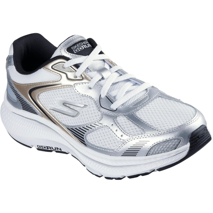 Women's Wide Fit Skechers 128633 Go Run Consistent 2.0 Volt Sneakers