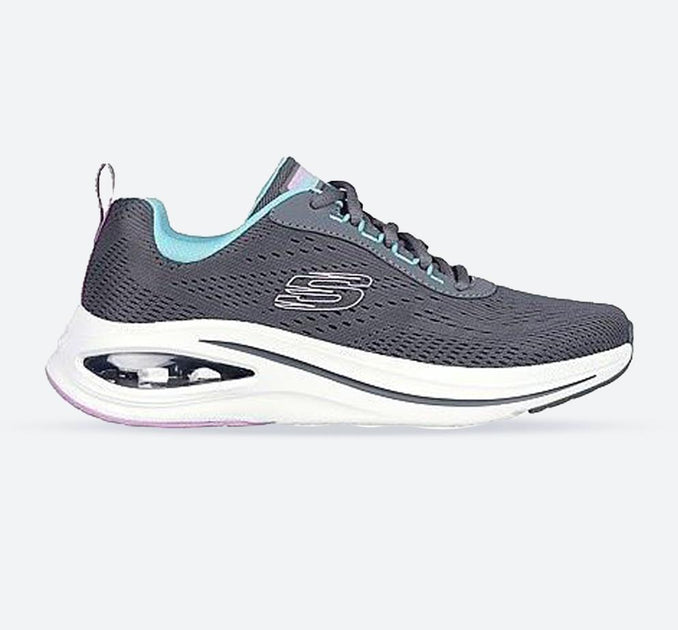 Women's Wide Fit Skechers 150131 Skech Air Meta Aired Out Trainers ...