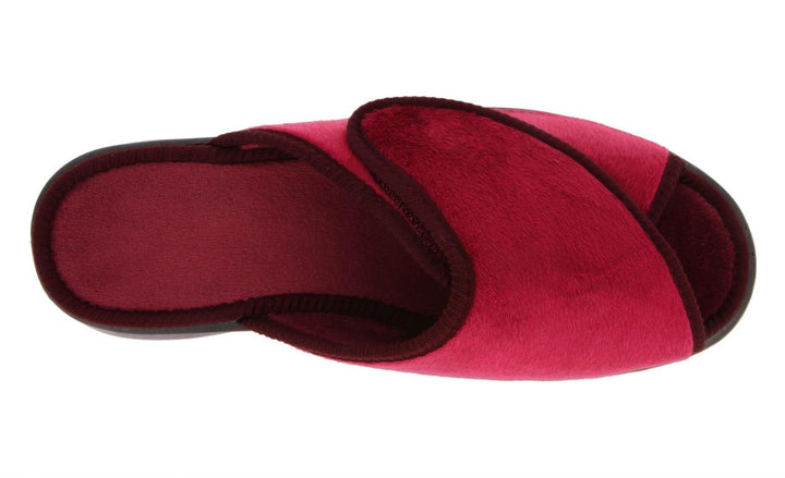 Womens Wide Fit DB Redstart Mule Slippers