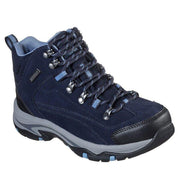 Women's Wide Fit Skechers 167004 Trego Alpine Trail Hiking Boots - Navy