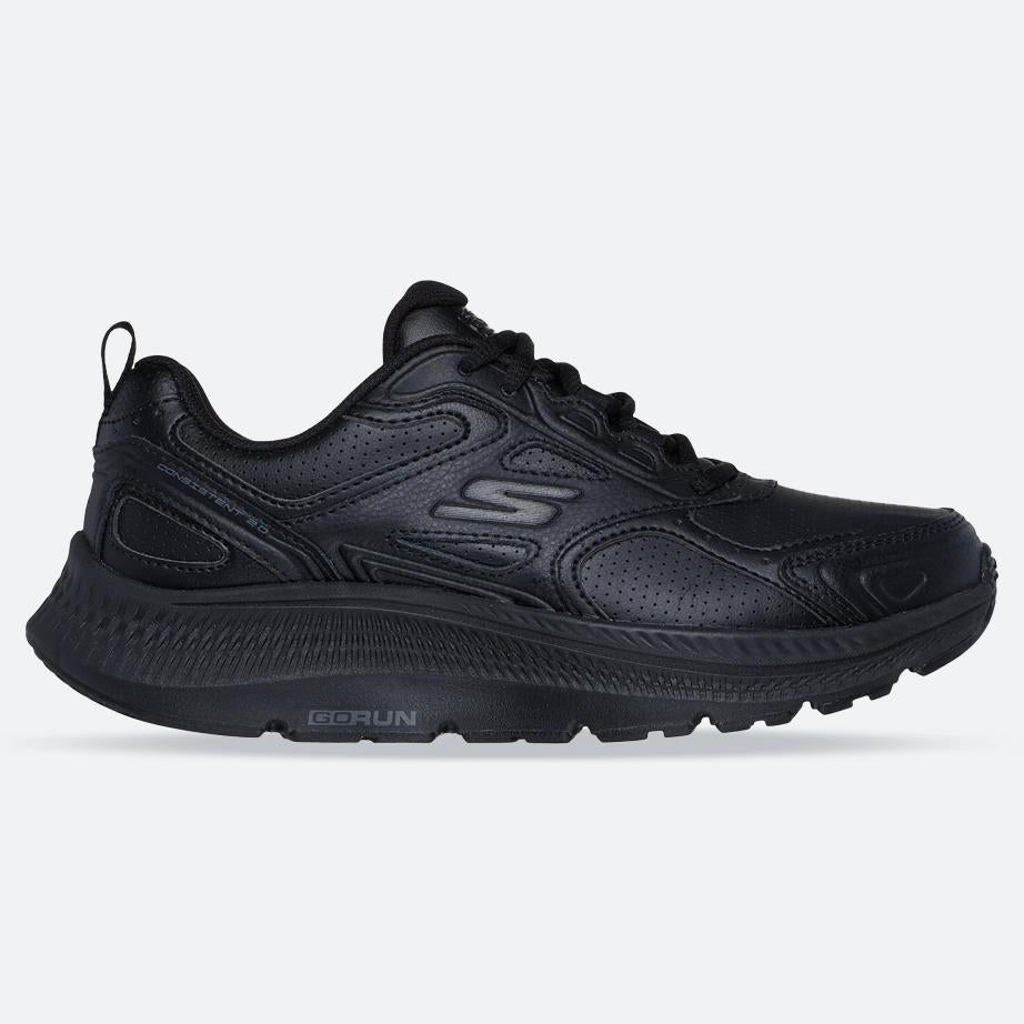 Women's Wide Fit Skechers 128613W Go Run Consistent 2.0 Sumpter Trail Sneakers